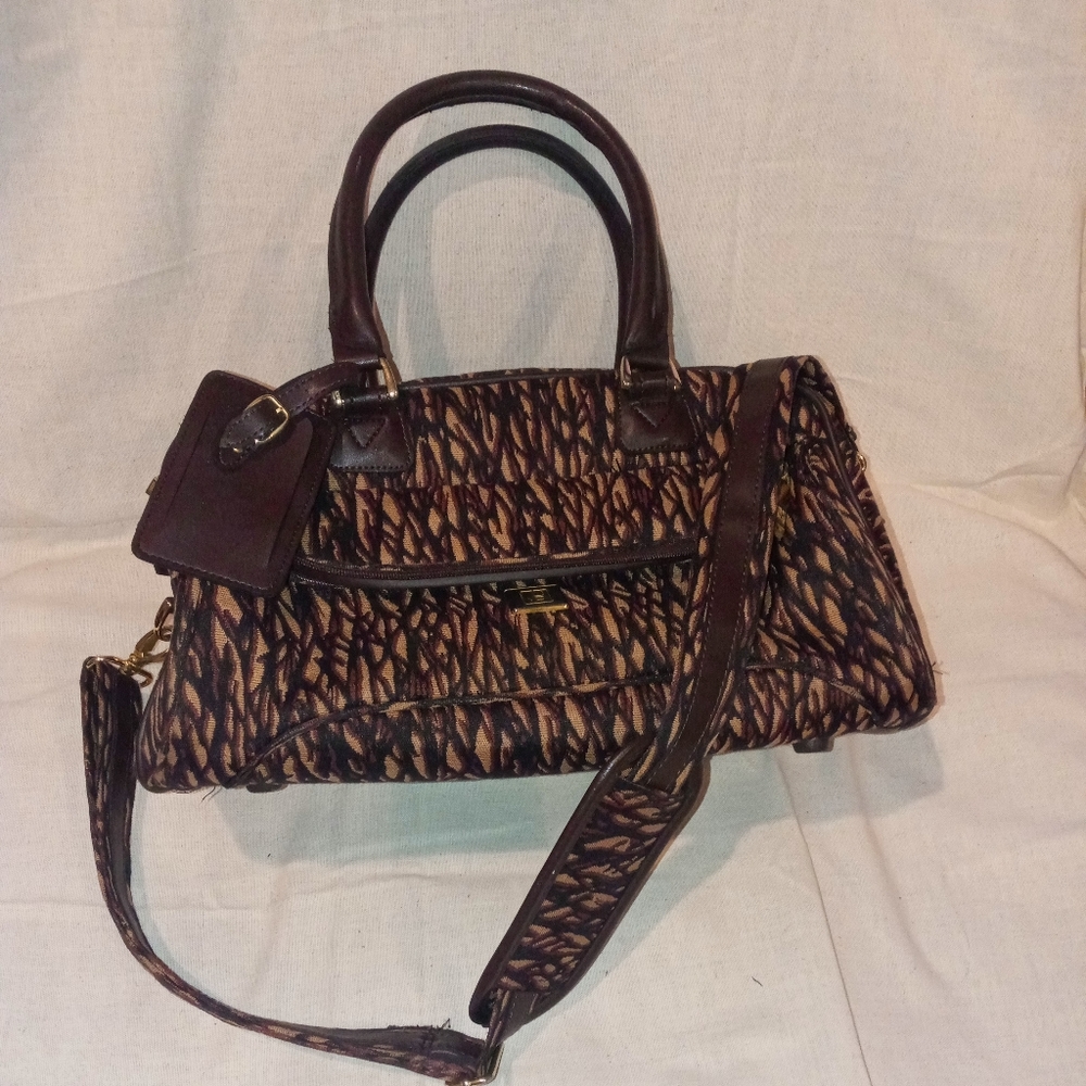 Diane Von Furstenberg travel luggage bag